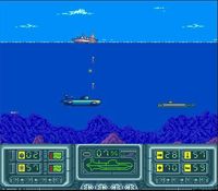 une photo d'Ã©cran de The Hunt For Red October sur Nintendo Super Nes